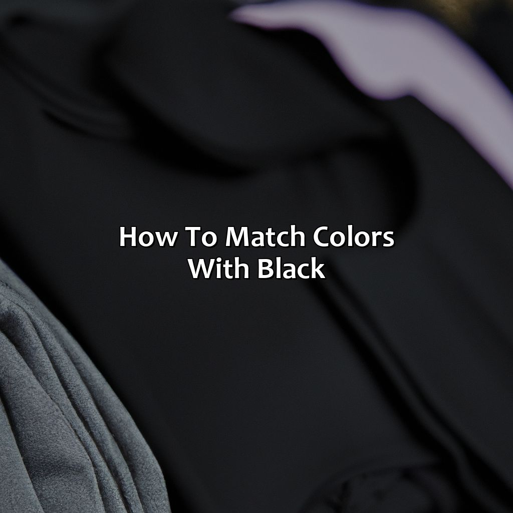 How To Match Colors With Black  - What Color Goes Well With Black, 