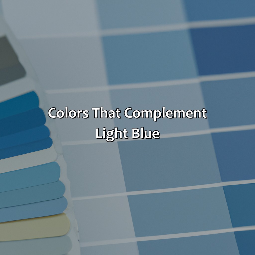 Colors That Complement Light Blue  - What Color Goes Well With Light Blue, 