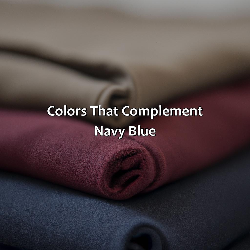 Colors That Complement Navy Blue  - What Color Goes Well With Navy Blue, 