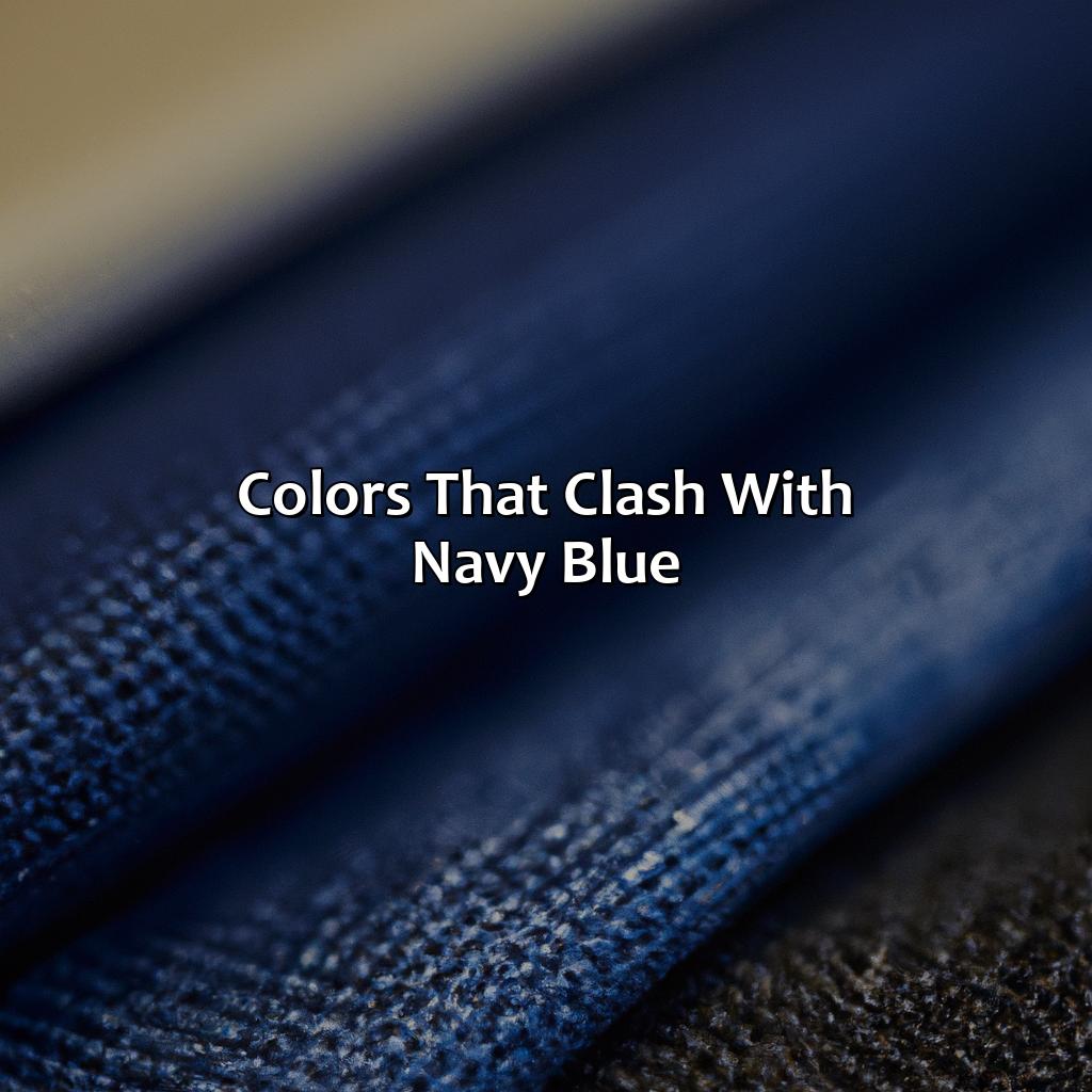 Colors That Clash With Navy Blue  - What Color Goes Well With Navy Blue, 