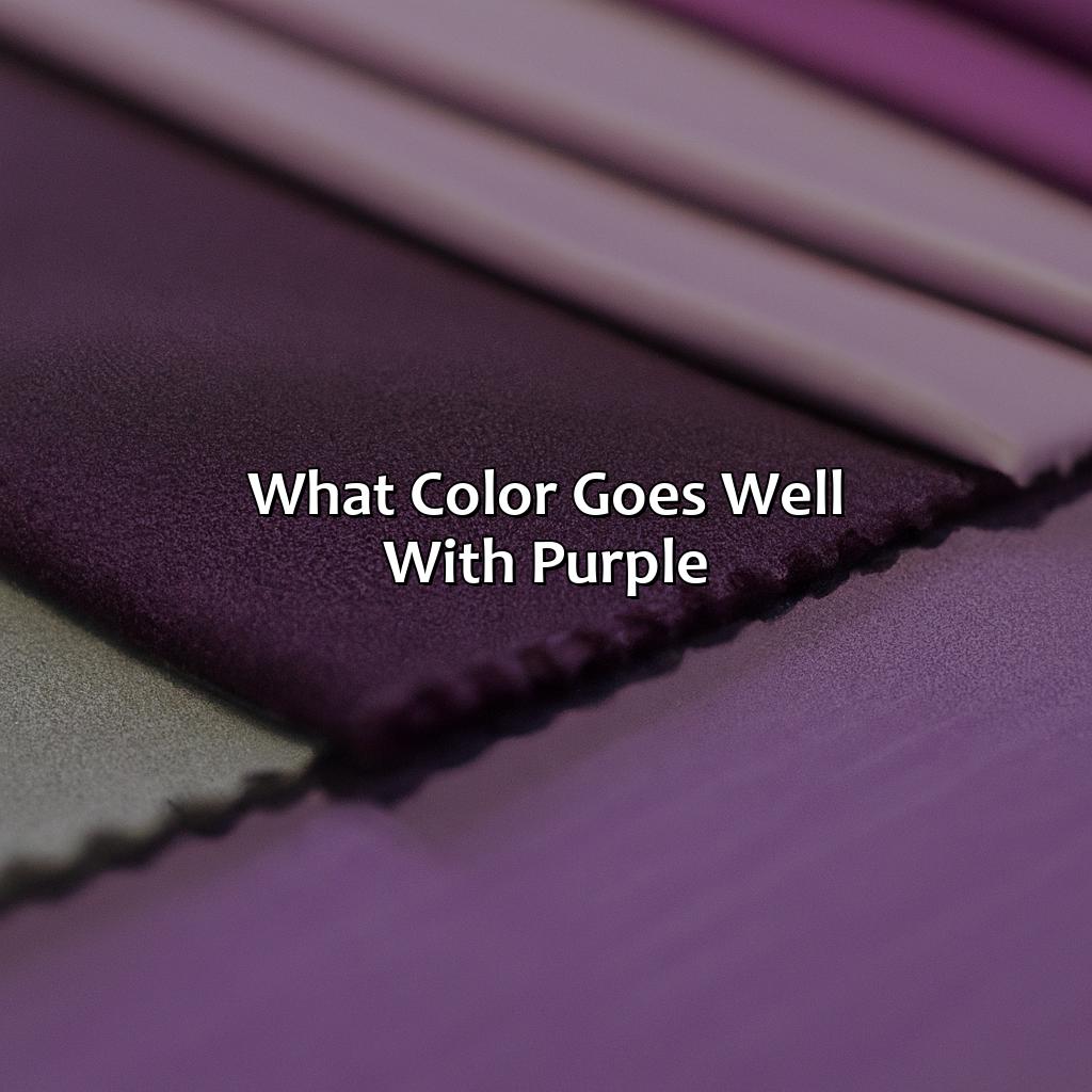What Color Goes Well With Purple - colorscombo.com