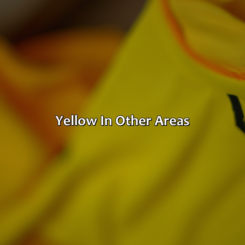 Yellow In Other Areas  - What Color Goes Well With Yellow, 