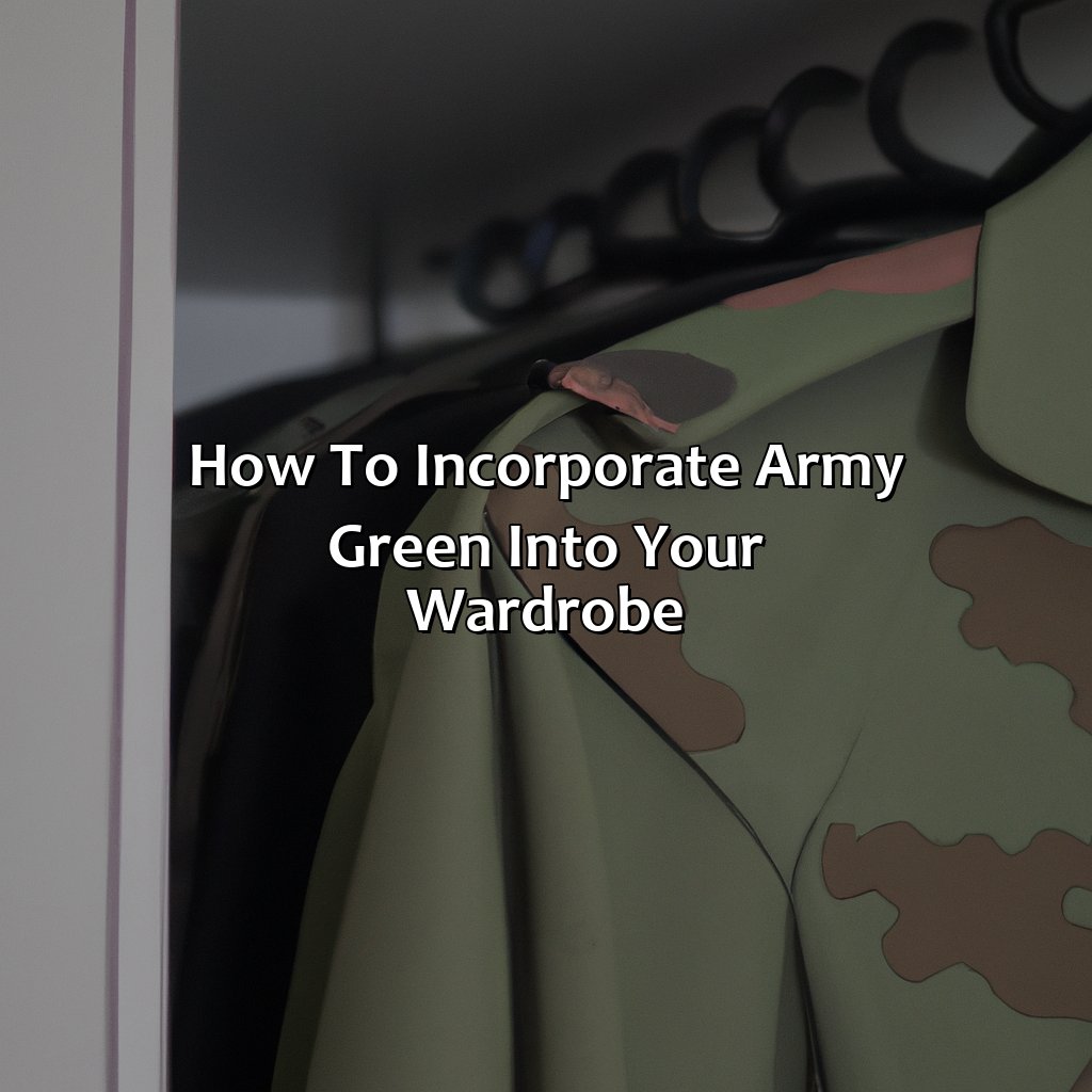How To Incorporate Army Green Into Your Wardrobe  - What Color Goes With Army Green, 
