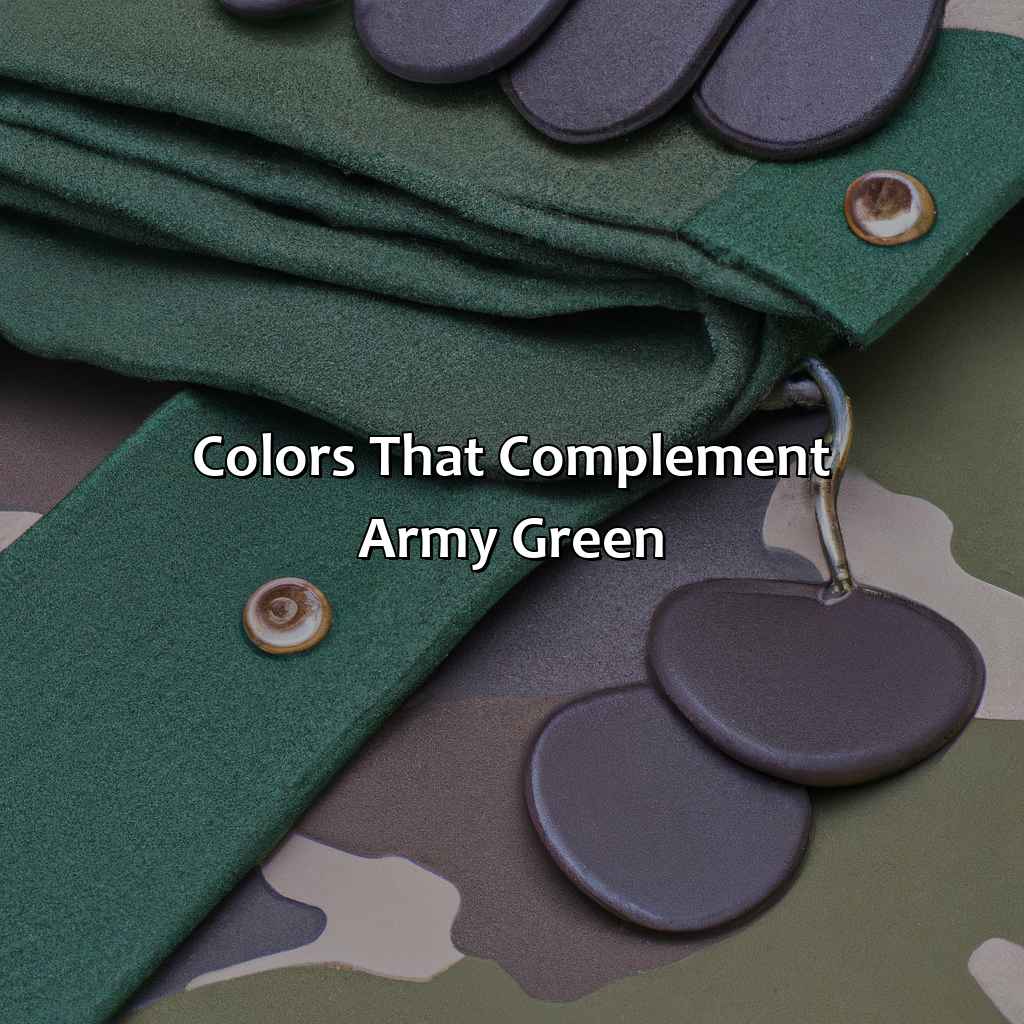 Colors That Complement Army Green  - What Color Goes With Army Green, 