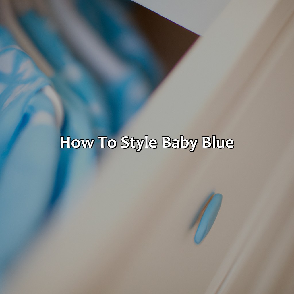 How To Style Baby Blue  - What Color Goes With Baby Blue, 