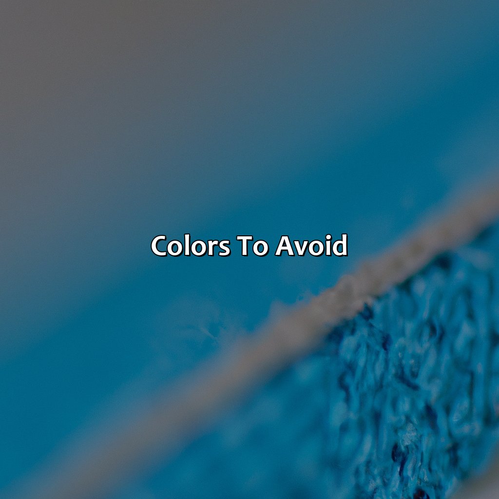 Colors To Avoid  - What Color Goes With Baby Blue, 