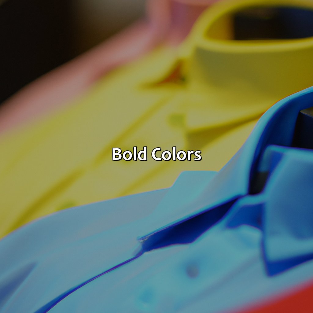 Bold Colors  - What Color Goes With Black Pants, 