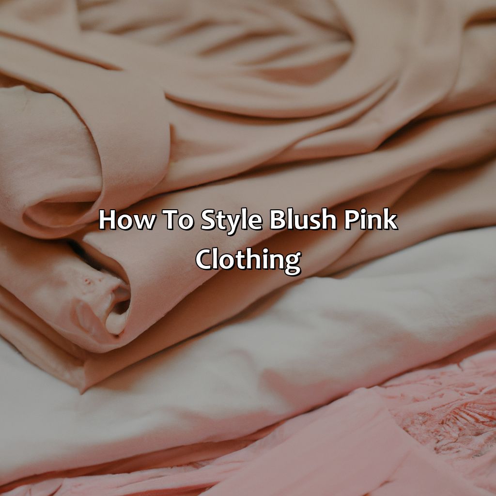 How To Style Blush Pink Clothing  - What Color Goes With Blush Pink, 