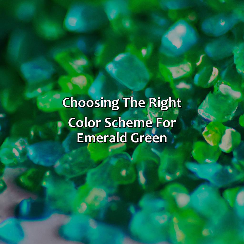 Choosing The Right Color Scheme For Emerald Green  - What Color Goes With Emerald Green, 