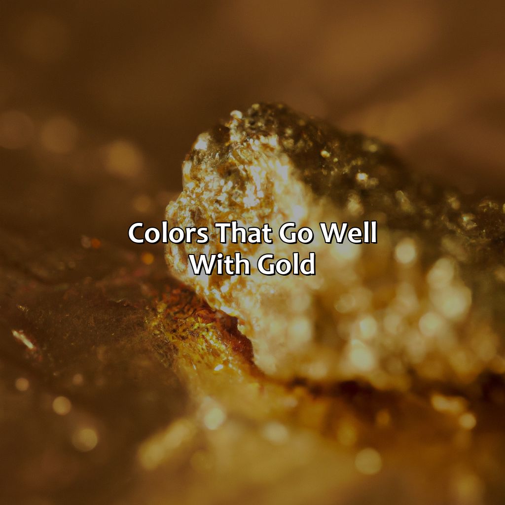 Colors That Go Well With Gold  - What Color Goes With Gold, 