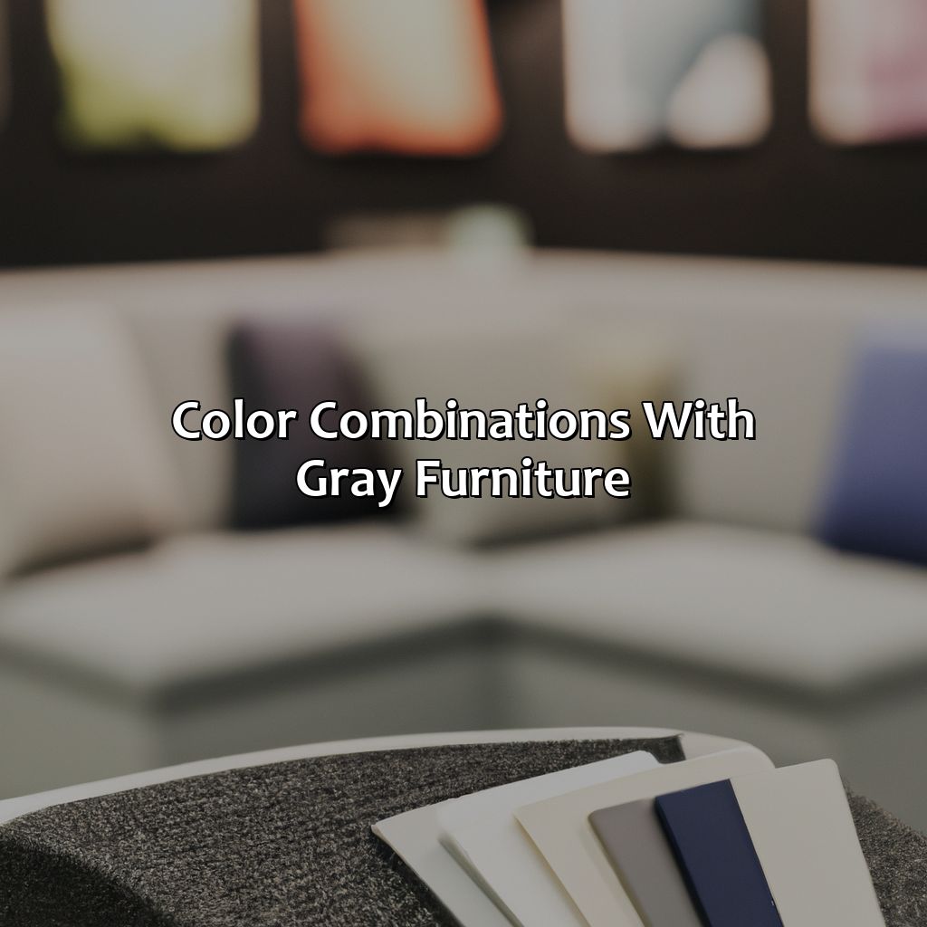 Color Combinations With Gray Furniture  - What Color Goes With Gray Furniture, 