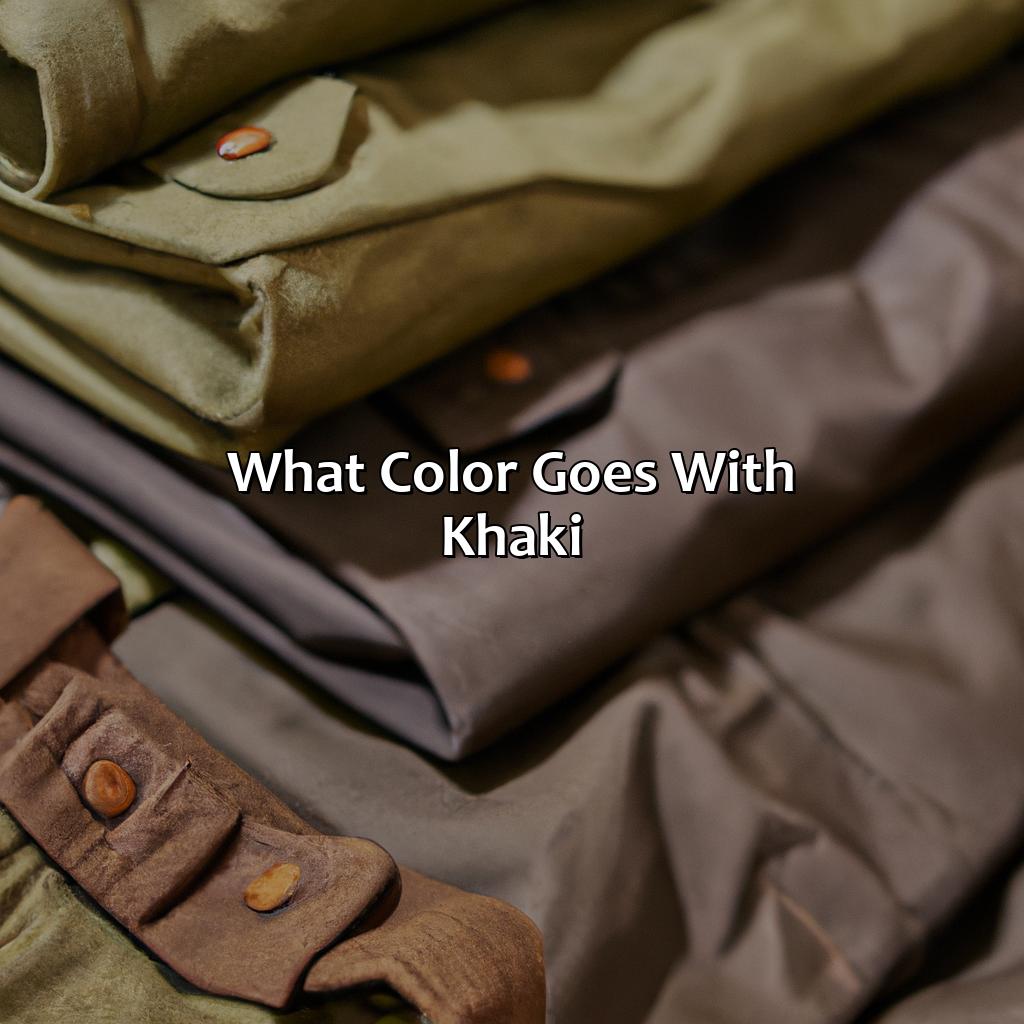 What Color Goes With Khaki - colorscombo.com