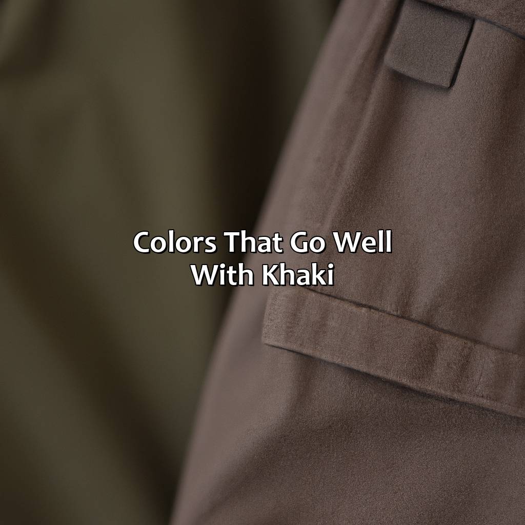 Colors That Go Well With Khaki  - What Color Goes With Khaki, 