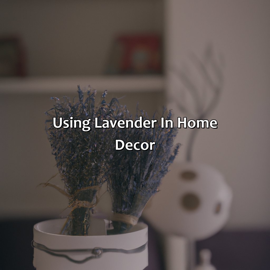 Using Lavender In Home Decor  - What Color Goes With Lavender, 