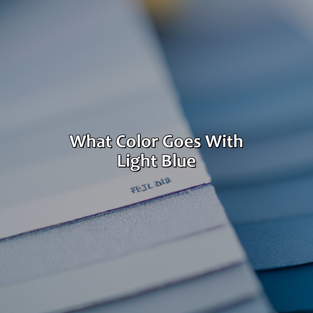 What Color Goes With Light Blue - colorscombo.com