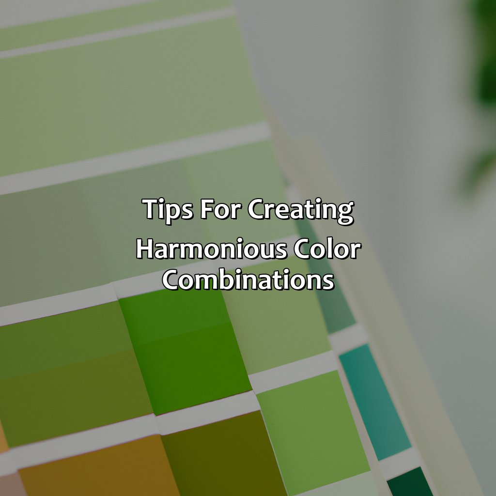 Tips For Creating Harmonious Color Combinations  - What Color Goes With Light Green, 