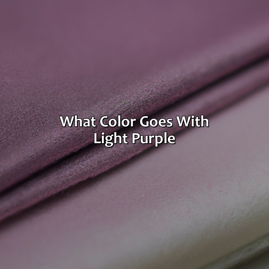 What Color Goes With Light Purple - colorscombo.com
