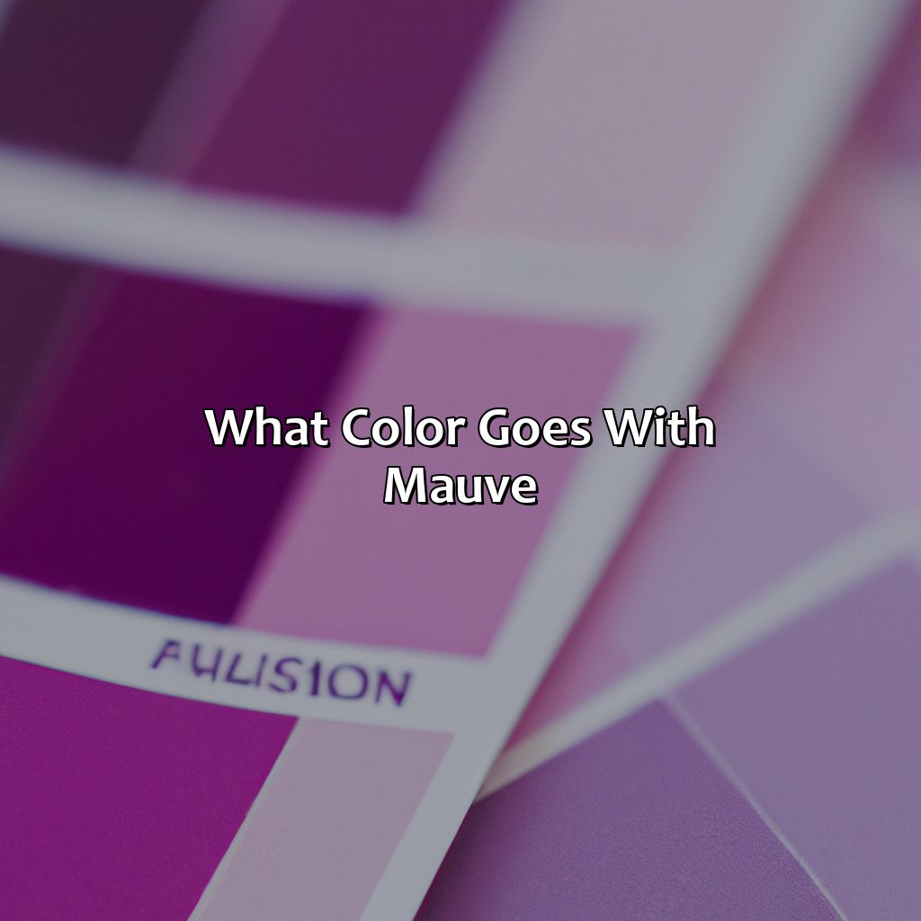 What Color Goes With Mauve - colorscombo.com