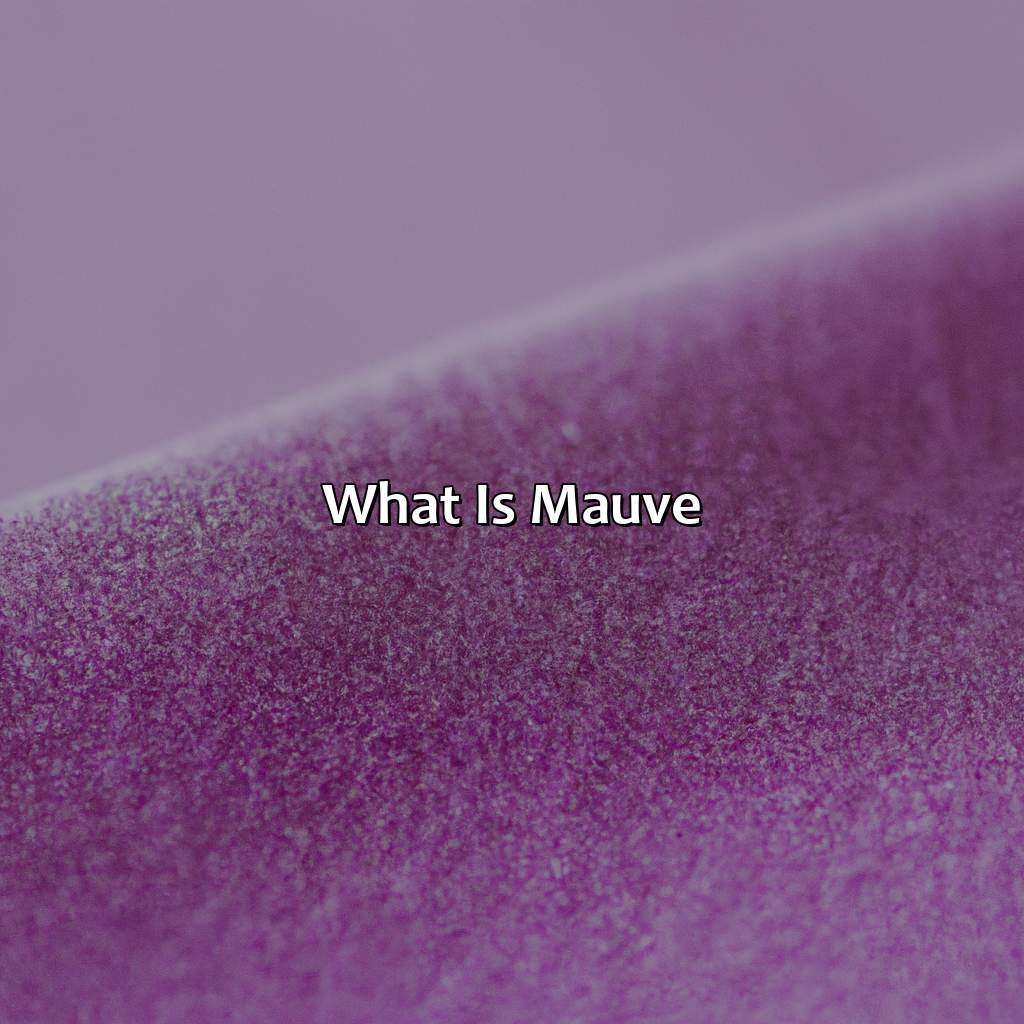 What Is Mauve?  - What Color Goes With Mauve, 