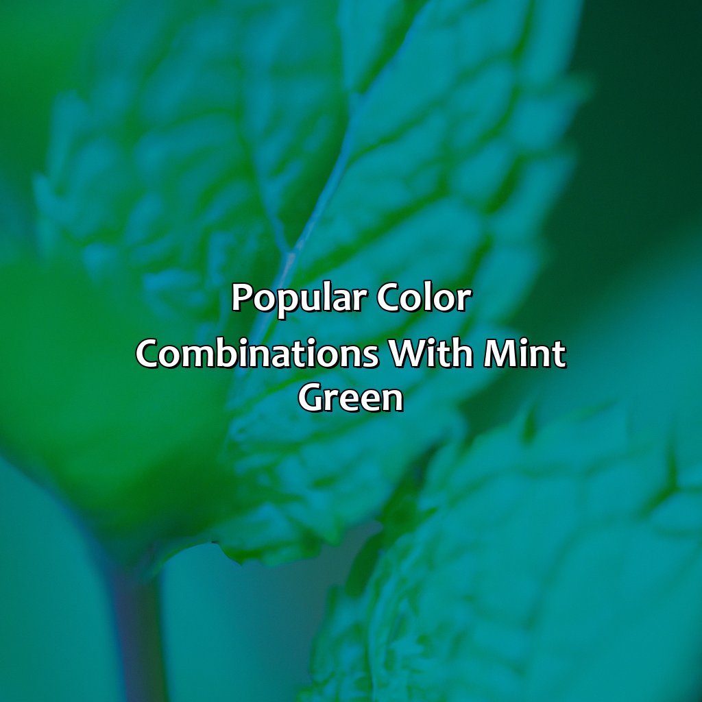 Popular Color Combinations With Mint Green  - What Color Goes With Mint Green, 