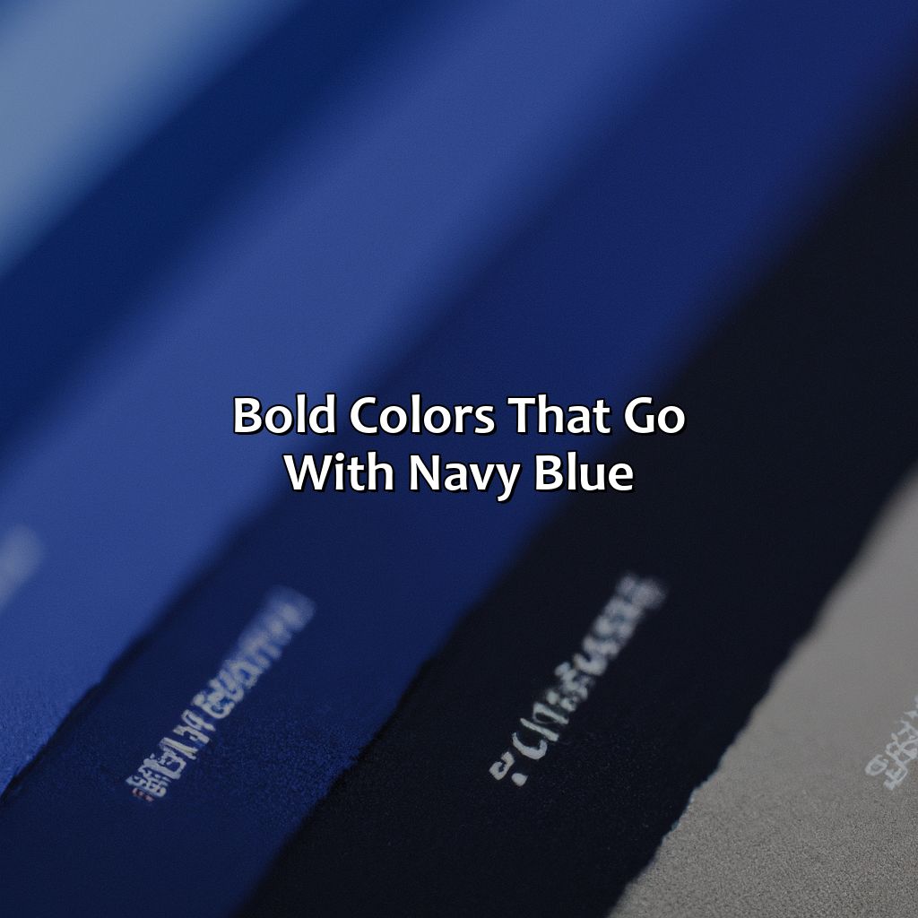 Bold Colors That Go With Navy Blue  - What Color Goes With Navy Blue, 
