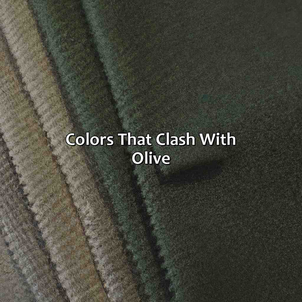 Colors That Clash With Olive  - What Color Goes With Olive, 
