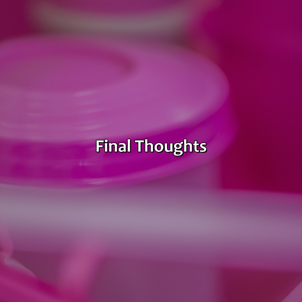 Final Thoughts  - What Color Goes With Pink, 