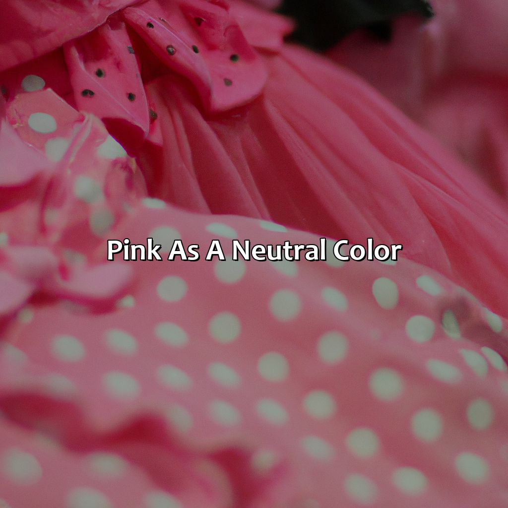 Pink As A Neutral Color  - What Color Goes With Pink, 