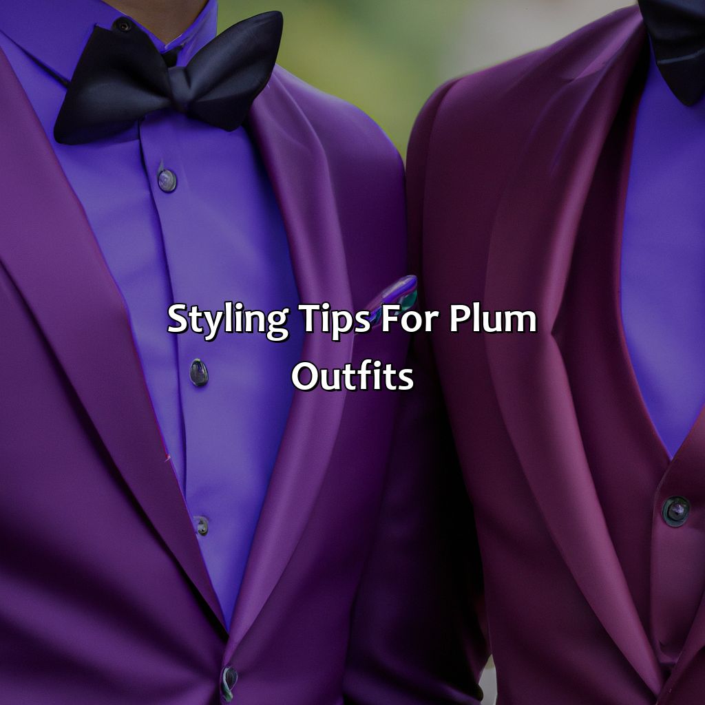 Styling Tips For Plum Outfits  - What Color Goes With Plum, 