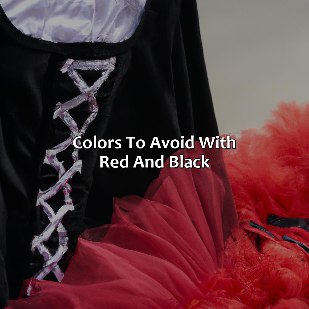 Colors To Avoid With Red And Black  - What Color Goes With Red And Black, 