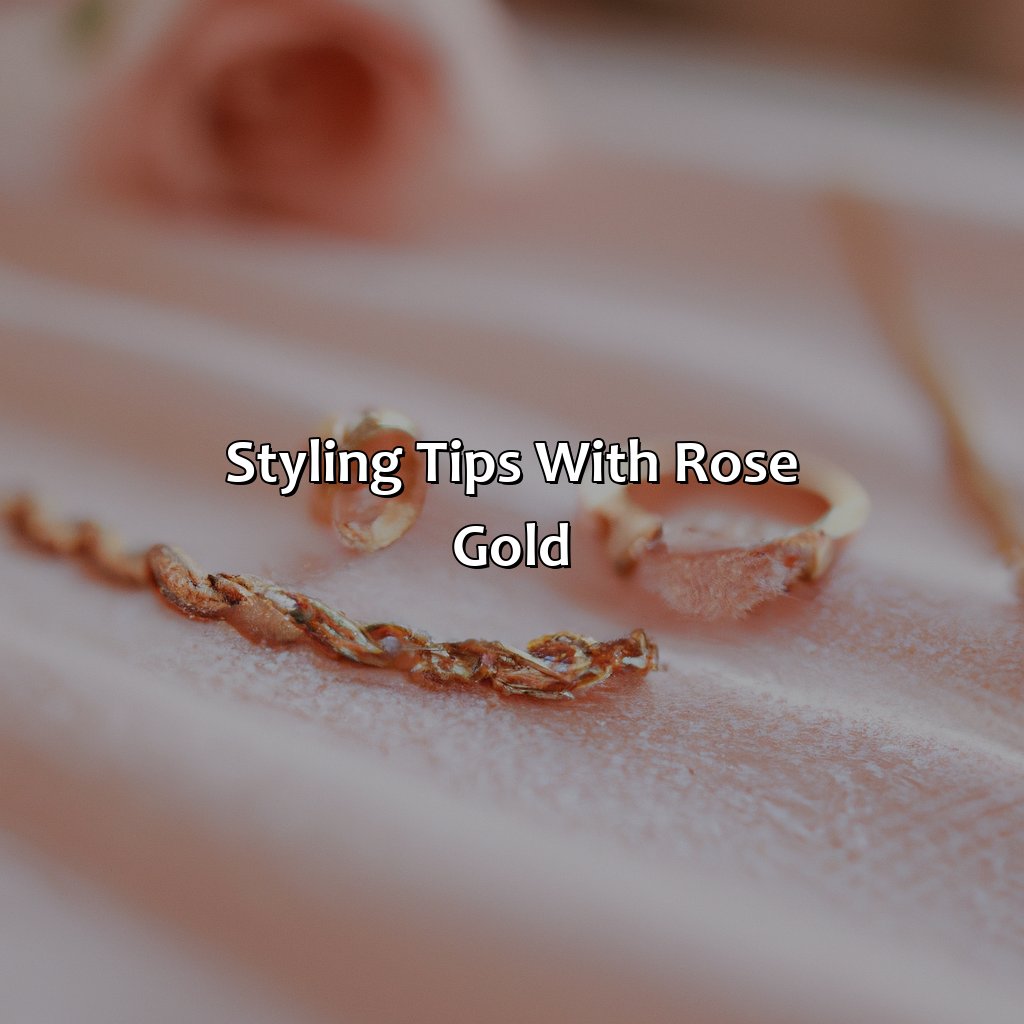 Styling Tips With Rose Gold  - What Color Goes With Rose Gold, 