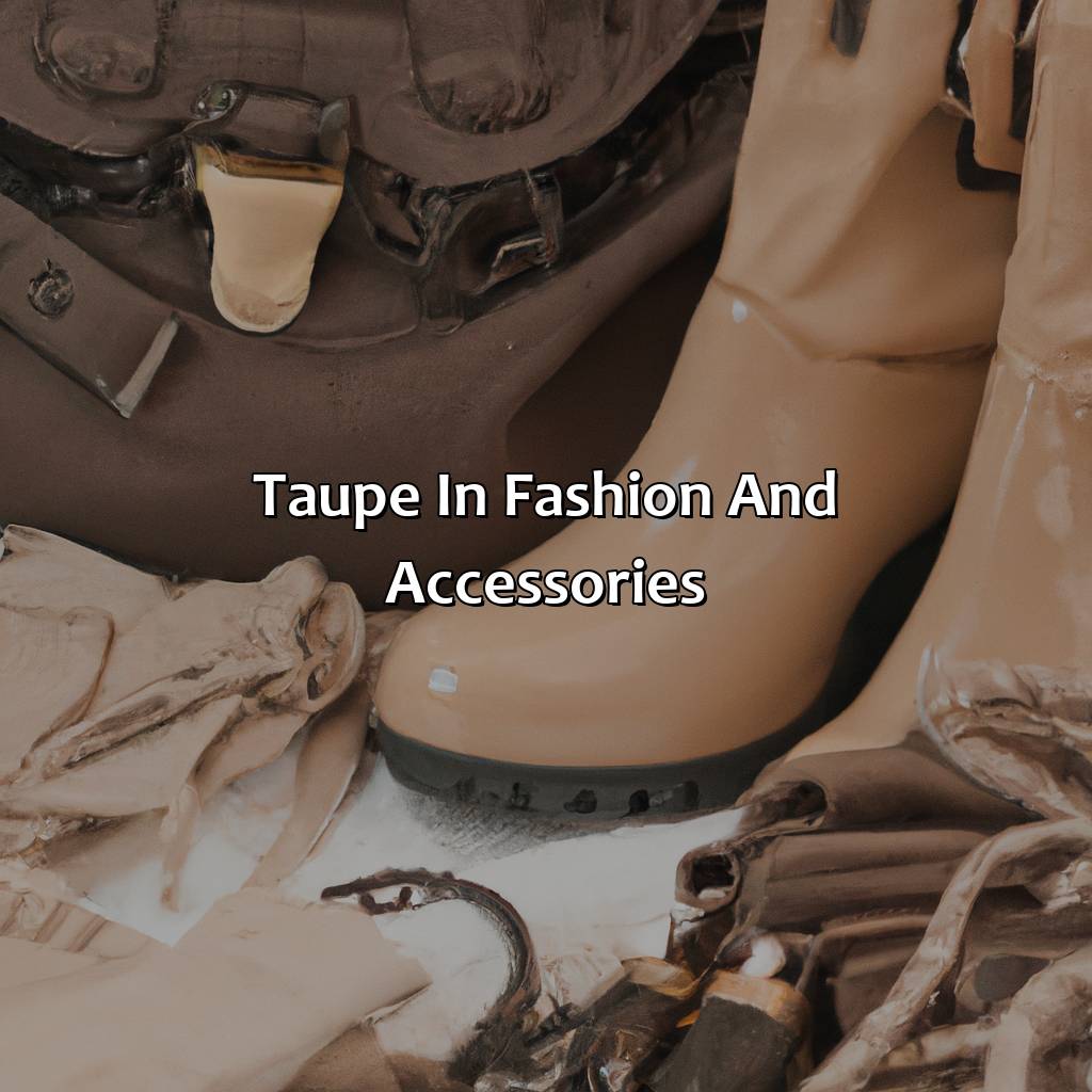 Taupe In Fashion And Accessories  - What Color Goes With Taupe, 