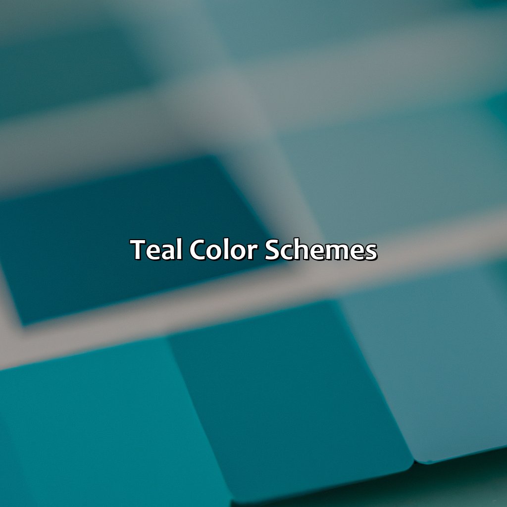 Teal Color Schemes  - What Color Goes With Teal, 