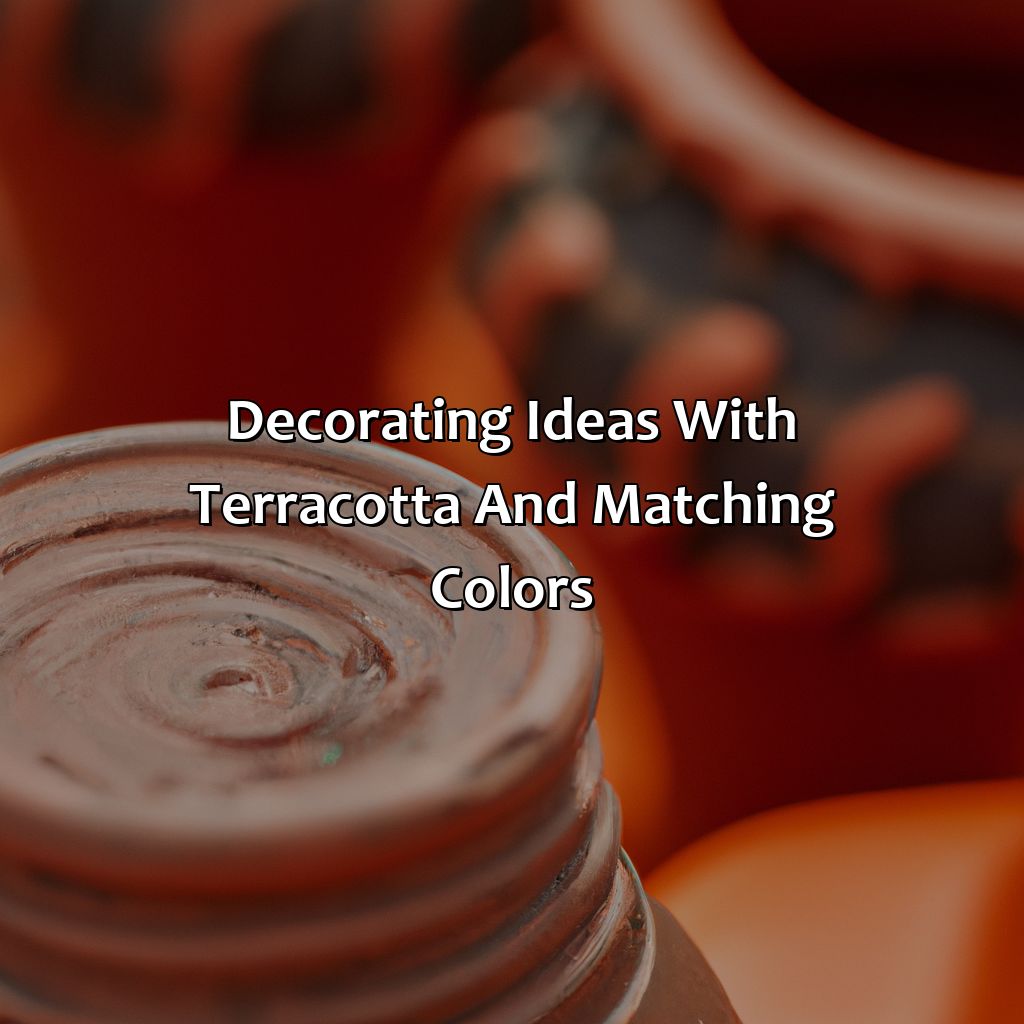 Decorating Ideas With Terracotta And Matching Colors - What Color Goes With Terracotta, 