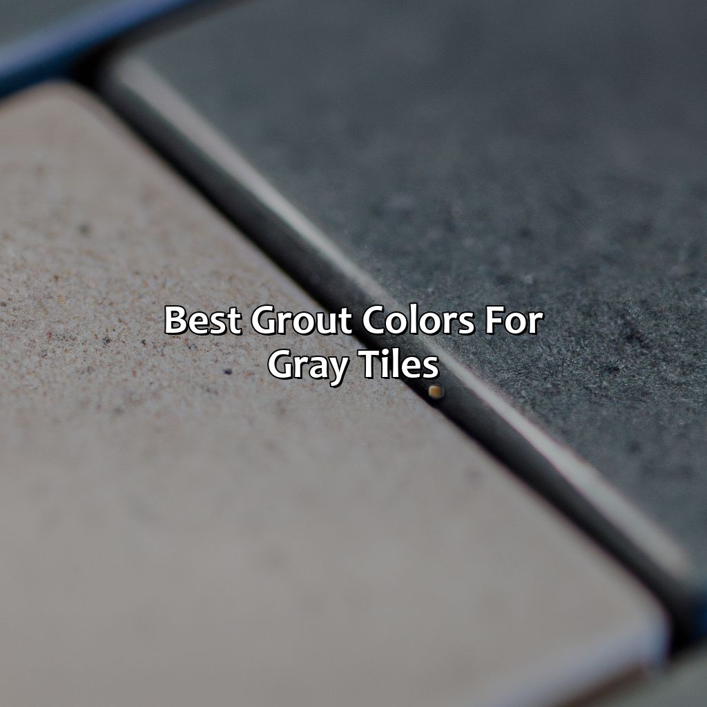 Best Grout Colors For Gray Tiles  - What Color Grout To Use With Gray Tile, 