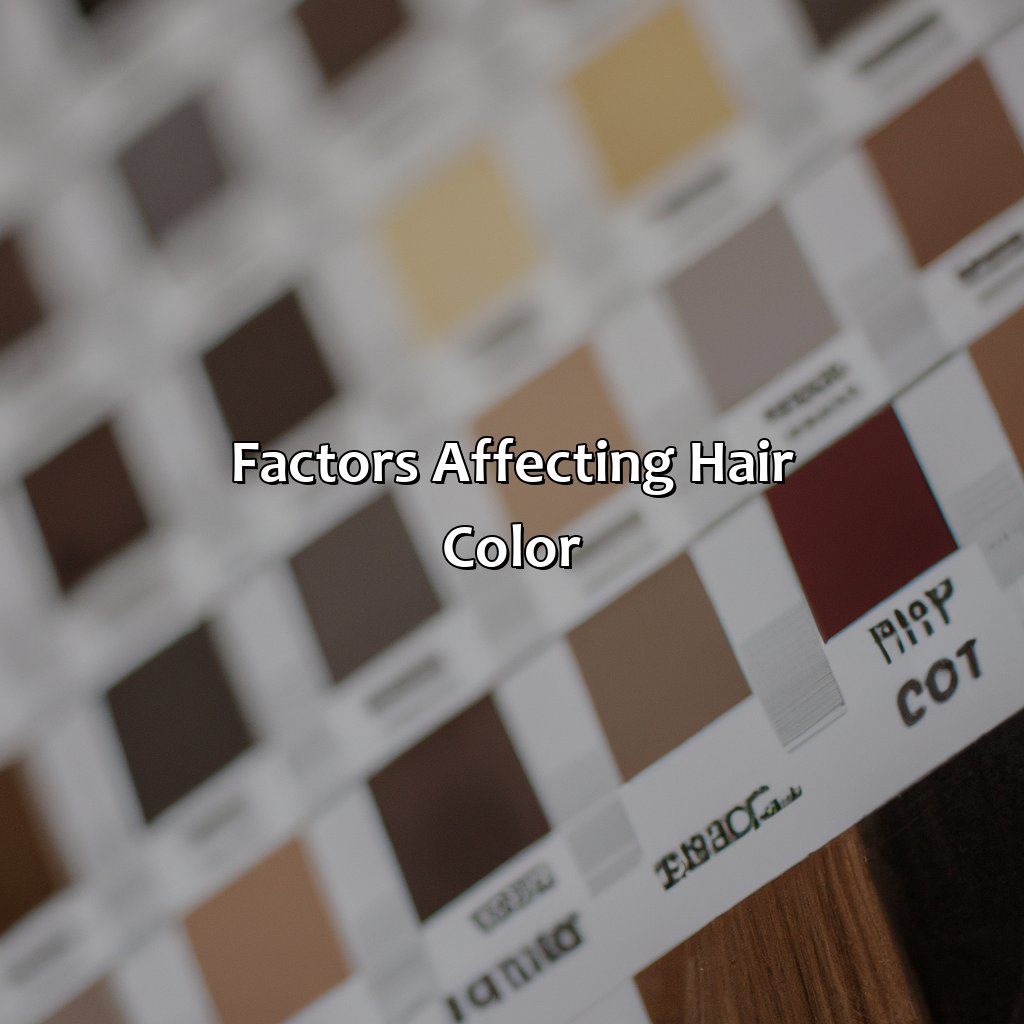 Factors Affecting Hair Color  - What Color Hair Do I Have, 