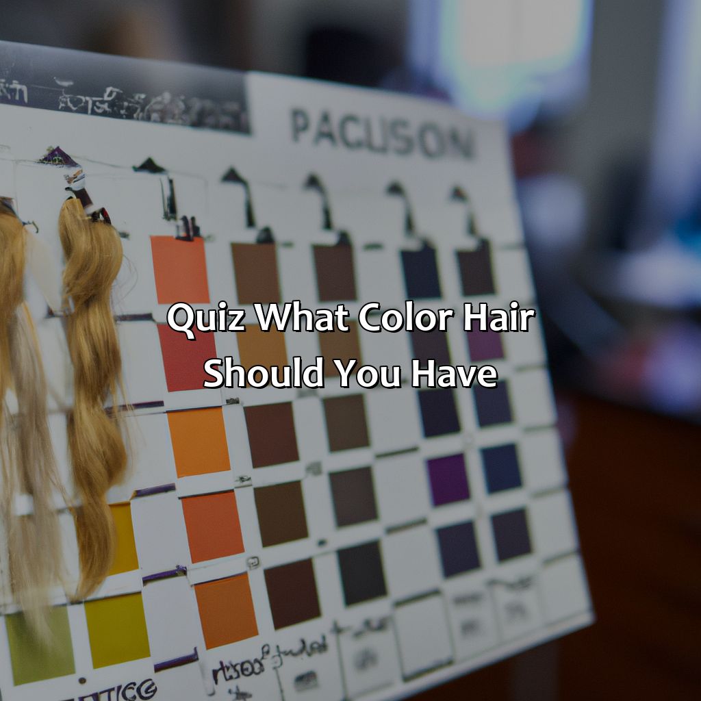 Quiz: What Color Hair Should You Have?  - What Color Hair Should I Have Quiz, 