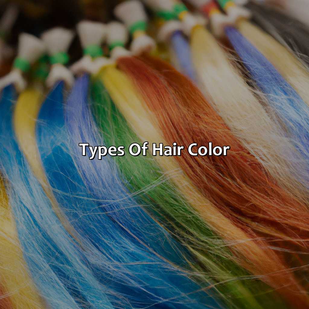 Types Of Hair Color  - What Color Hair Should I Have Quiz, 