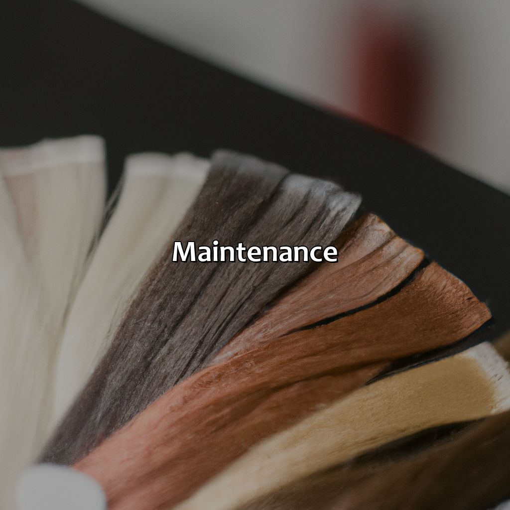 Maintenance  - What Color Hair Would Look Good On Me, 