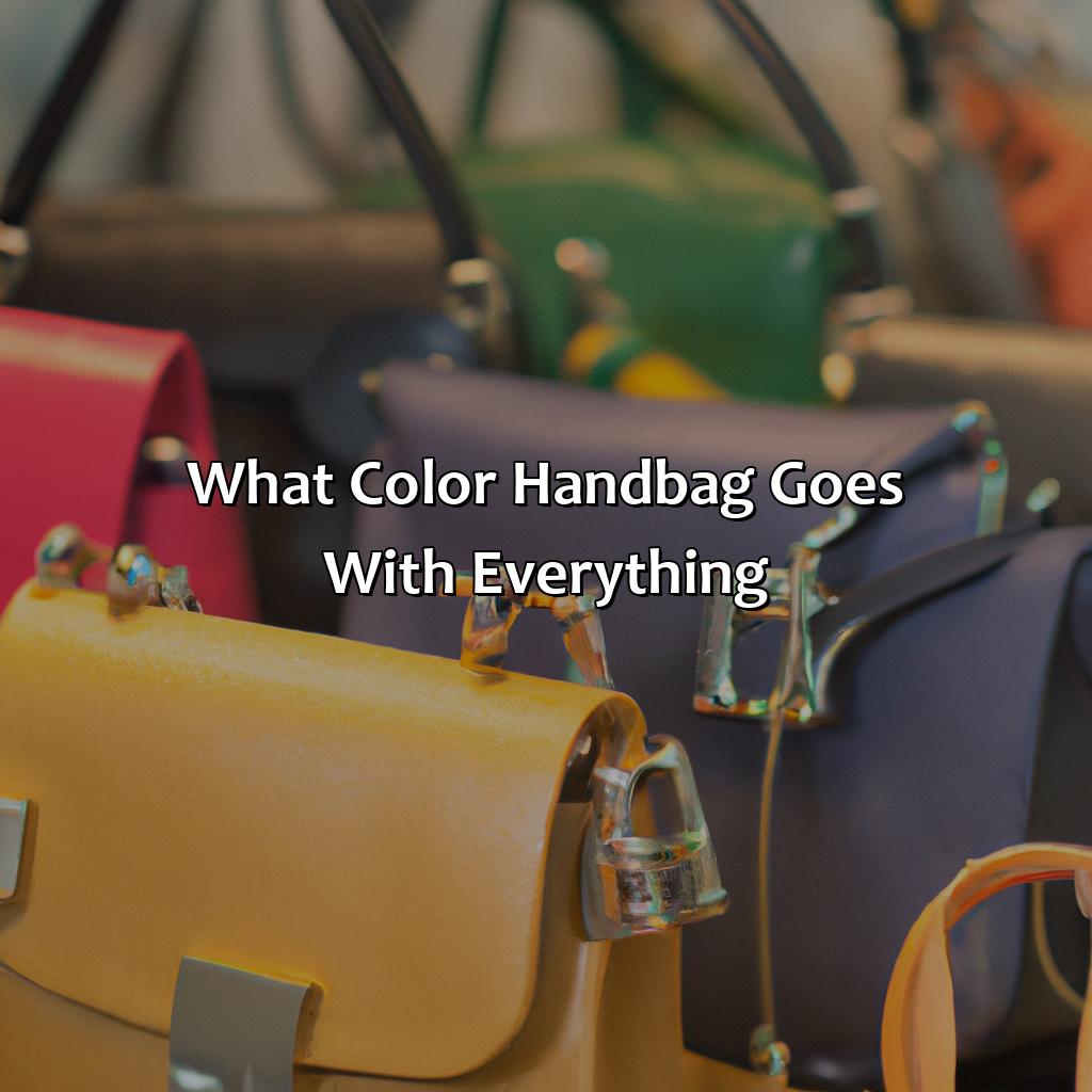 What Color Handbag Goes With Everything - colorscombo.com