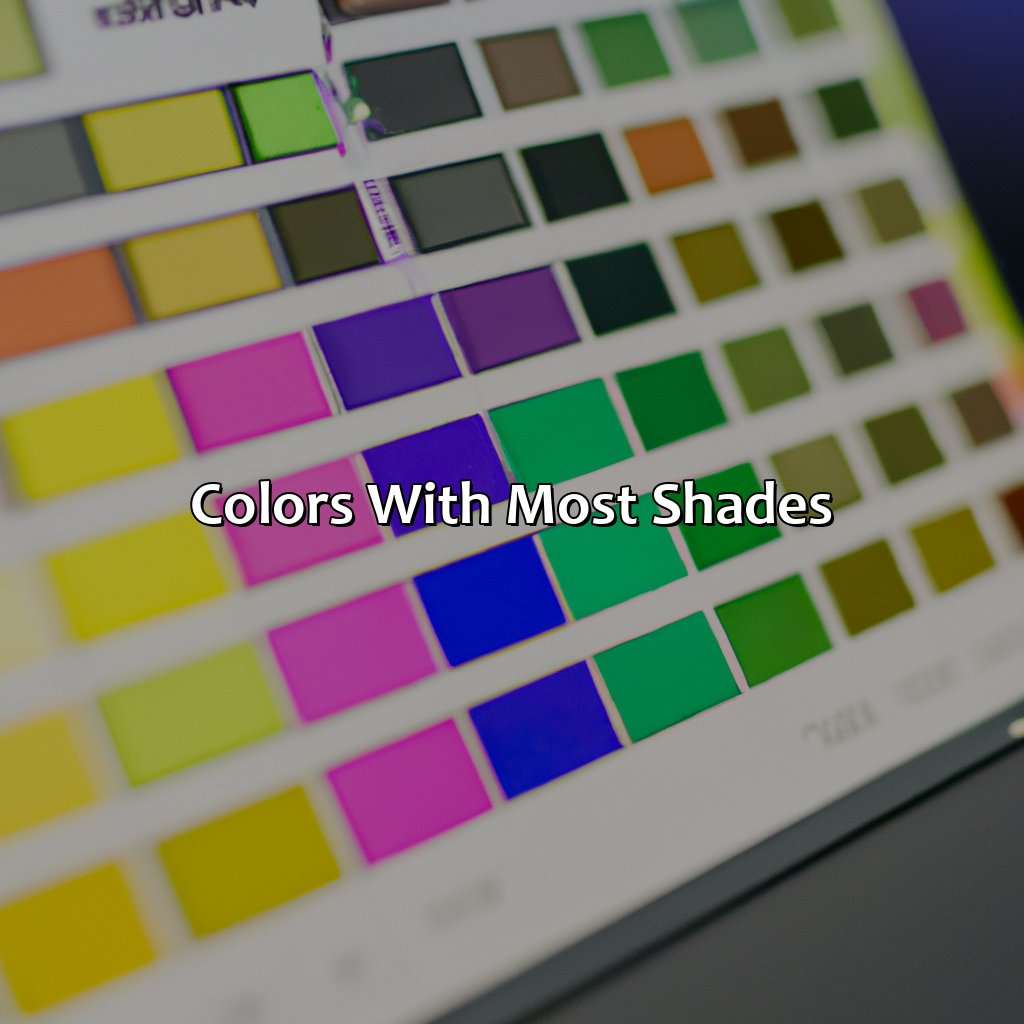 Colors With Most Shades  - What Color Has The Most Shades, 