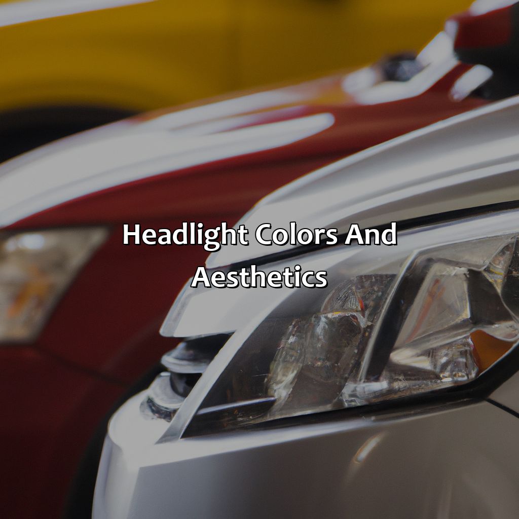 Headlight Colors And Aesthetics  - What Color Headlights Are Legal, 
