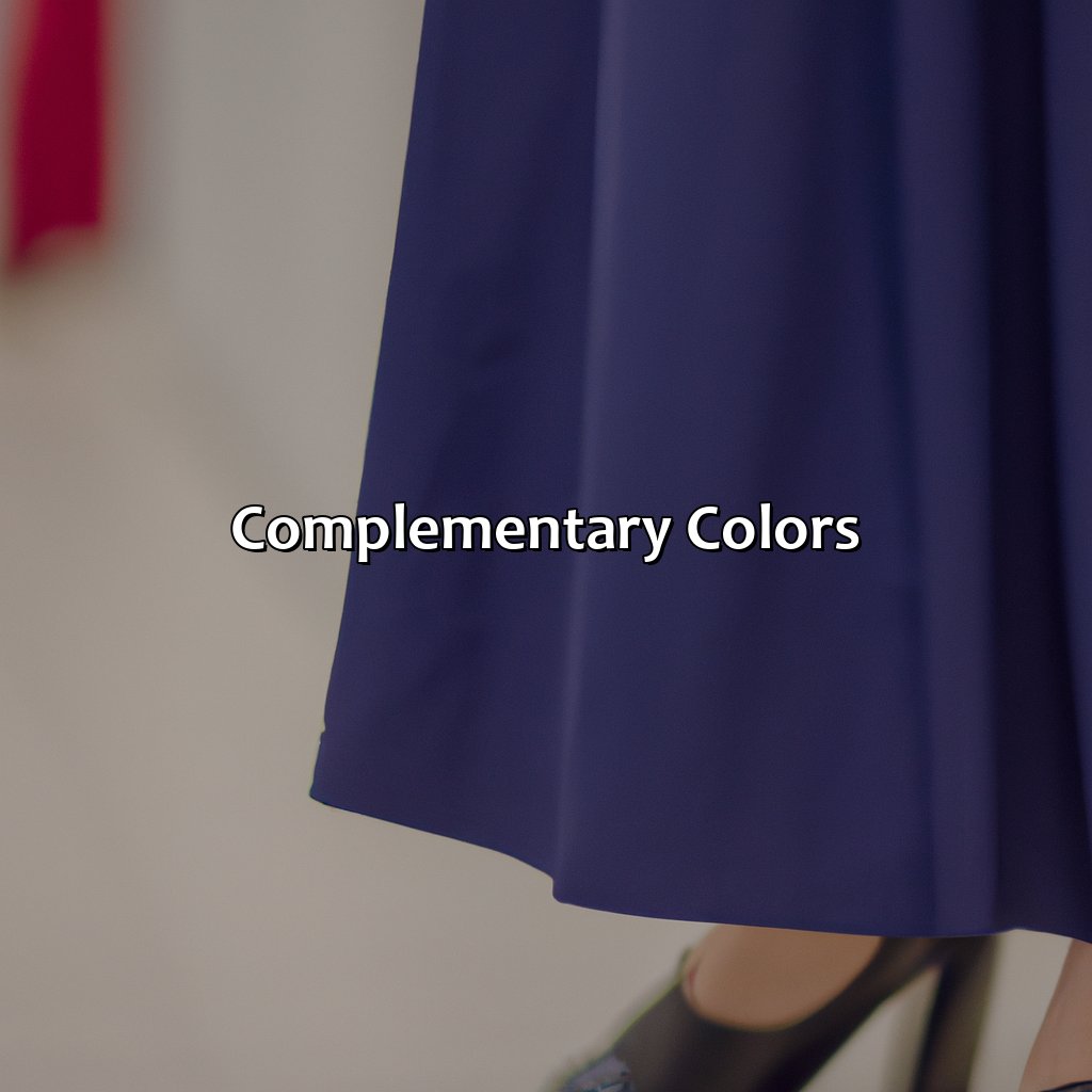 Complementary Colors  - What Color Heels With Navy Dress, 