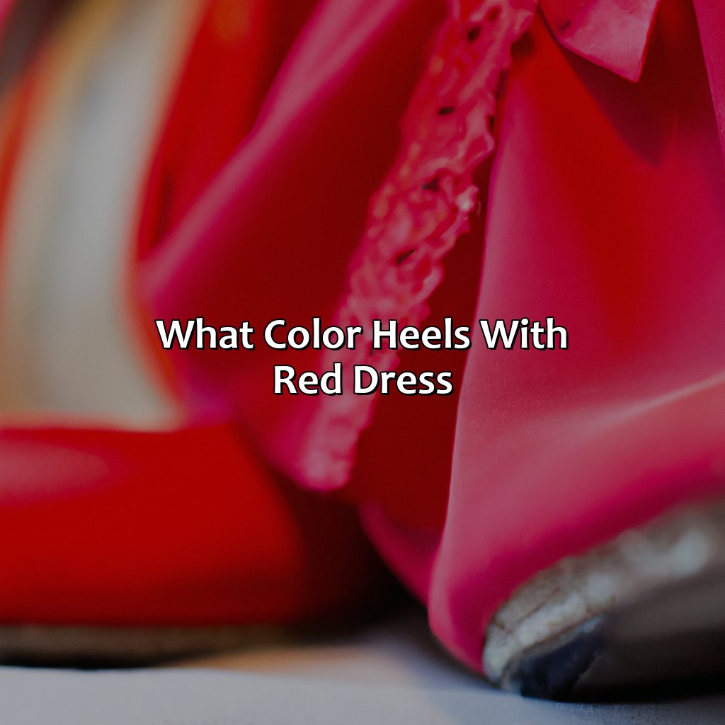 What Color Heels With Red Dress - colorscombo.com