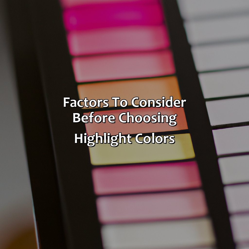 Factors To Consider Before Choosing Highlight Colors  - What Color Highlights Should I Get, 