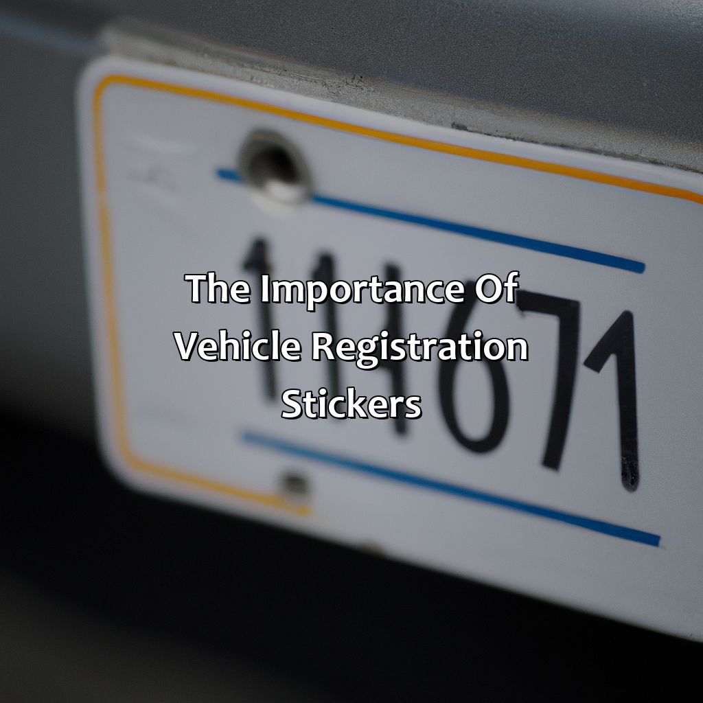 The Importance Of Vehicle Registration Stickers  - What Color Is 2023 Registration Sticker, 