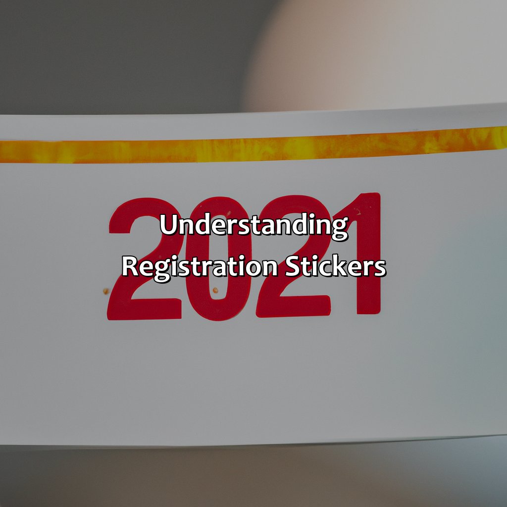 Understanding Registration Stickers  - What Color Is 2023 Registration Sticker, 