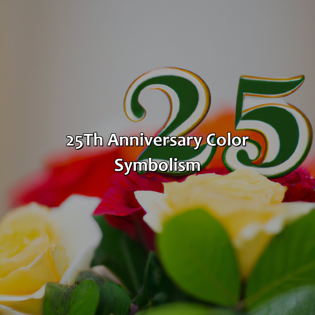 25Th Anniversary Color Symbolism  - What Color Is 25Th Anniversary, 