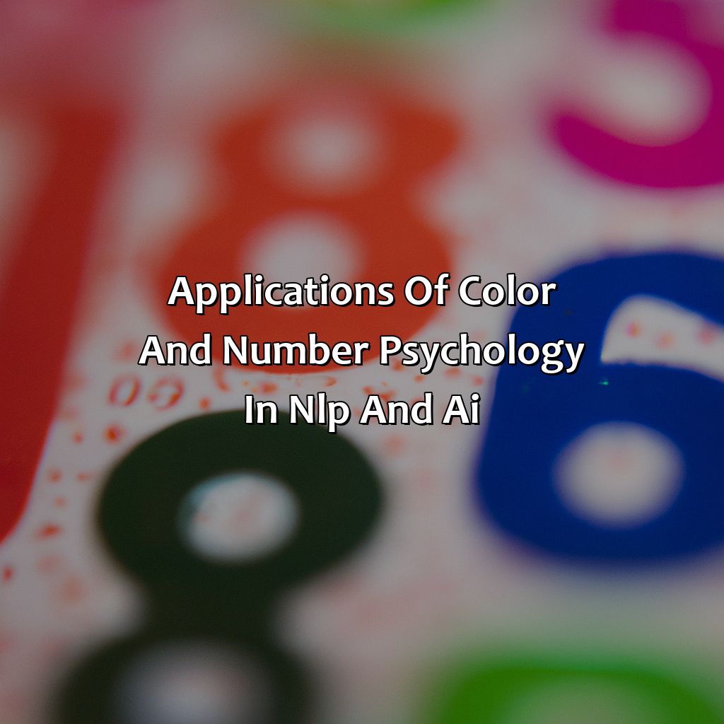 Applications Of Color And Number Psychology In Nlp And Ai  - What Color Is 3, 