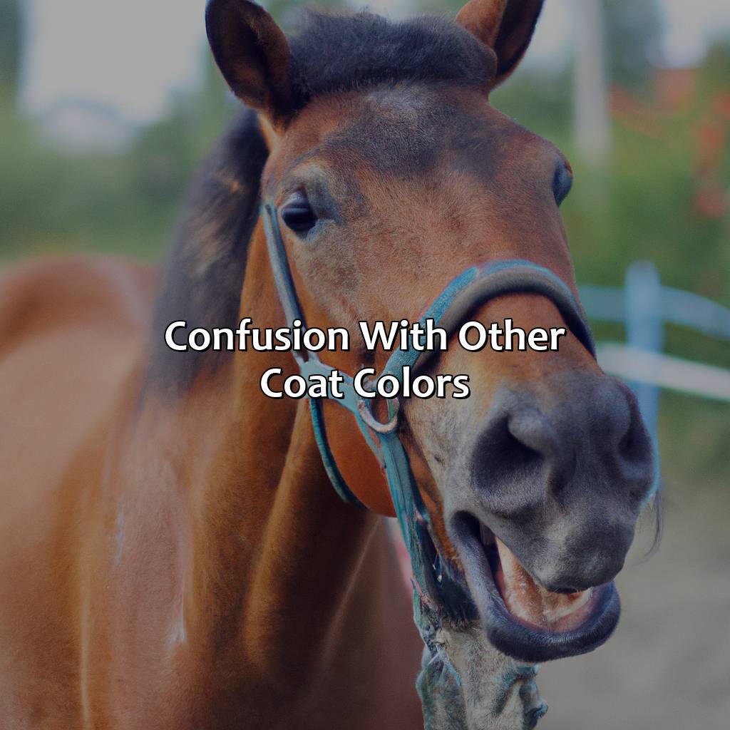 Confusion With Other Coat Colors  - What Color Is A Bay Horse, 